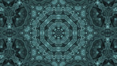 Soyut boya fırça mürekkep patlayabilir formanın düzgün kavramı simetrik desen süs dekoratif Kaleidoscope hareketi geometrik daire ve yıldız şekli