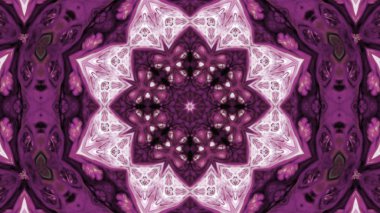 Soyut boya fırça mürekkep patlayabilir formanın düzgün kavramı simetrik desen süs dekoratif Kaleidoscope hareketi geometrik daire ve yıldız şekli