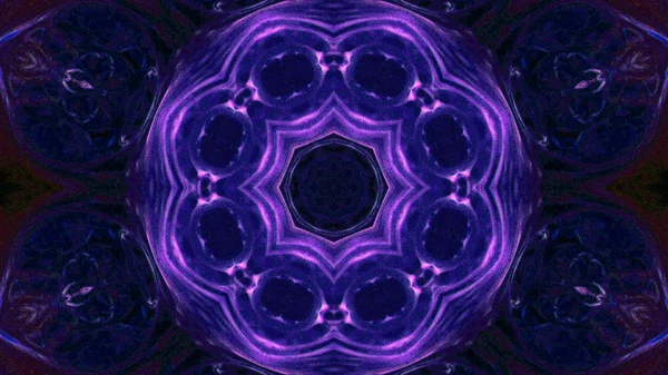 Soyut boya fırça mürekkep patlayabilir formanın düzgün kavramı simetrik desen süs dekoratif Kaleidoscope hareketi geometrik daire ve yıldız şekli