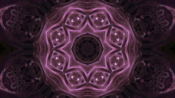 Soyut boya fırça mürekkep patlayabilir formanın düzgün kavramı simetrik desen süs dekoratif Kaleidoscope hareketi geometrik daire ve yıldız şekli