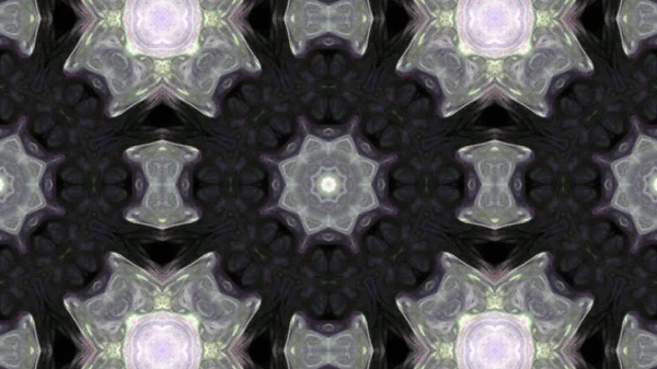 Soyut boya fırça mürekkep patlayabilir formanın düzgün kavramı simetrik desen süs dekoratif Kaleidoscope hareketi geometrik daire ve yıldız şekli