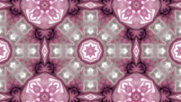 Soyut boya fırça mürekkep patlayabilir formanın düzgün kavramı simetrik desen süs dekoratif Kaleidoscope hareketi geometrik daire ve yıldız şekli