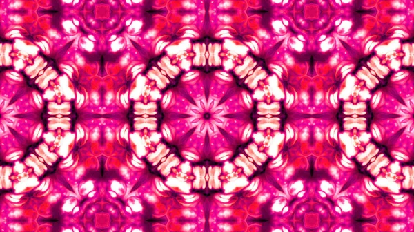 Soyut boya fırça mürekkep patlayabilir formanın düzgün kavramı simetrik desen süs dekoratif Kaleidoscope hareketi geometrik daire ve yıldız şekli