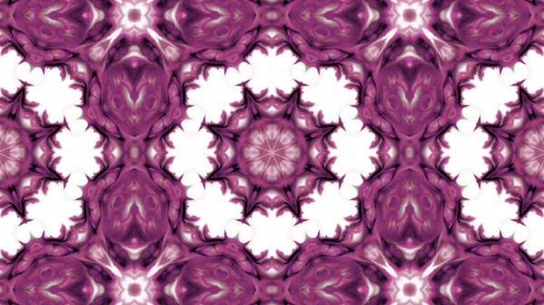 Soyut boya fırça mürekkep patlayabilir formanın düzgün kavramı simetrik desen süs dekoratif Kaleidoscope hareketi geometrik daire ve yıldız şekli