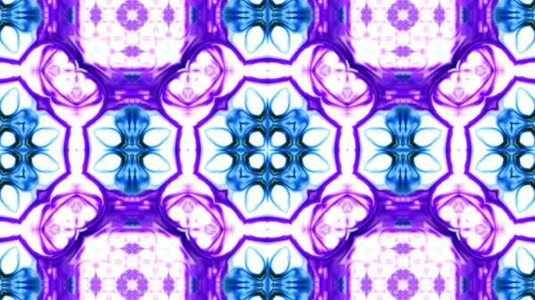 Soyut boya fırça mürekkep patlayabilir formanın düzgün kavramı simetrik desen süs dekoratif Kaleidoscope hareketi geometrik daire ve yıldız şekli