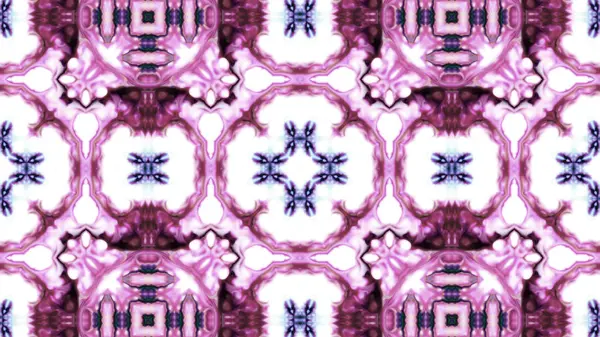 Soyut boya fırça mürekkep patlayabilir formanın düzgün kavramı simetrik desen süs dekoratif Kaleidoscope hareketi geometrik daire ve yıldız şekli