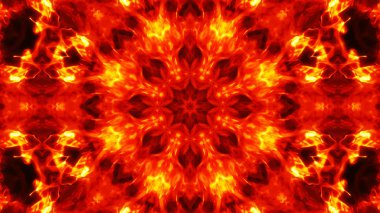 Soyut boya fırça mürekkep patlayabilir formanın düzgün kavramı simetrik desen süs dekoratif Kaleidoscope hareketi geometrik daire ve yıldız şekli