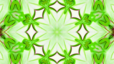 Soyut boya fırça mürekkep patlayabilir formanın düzgün kavramı simetrik desen süs dekoratif Kaleidoscope hareketi geometrik daire ve yıldız şekli