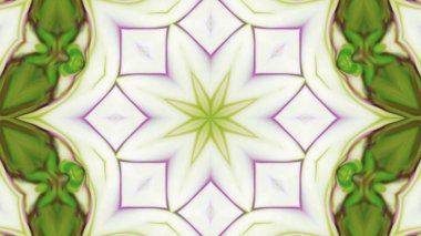 Soyut boya fırça mürekkep patlayabilir formanın düzgün kavramı simetrik desen süs dekoratif Kaleidoscope hareketi geometrik daire ve yıldız şekli