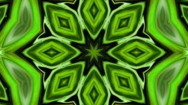 Soyut boya fırça mürekkep patlayabilir formanın düzgün kavramı simetrik desen süs dekoratif Kaleidoscope hareketi geometrik daire ve yıldız şekli