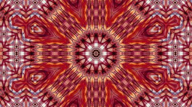 Soyut boya fırça mürekkep patlayabilir formanın düzgün kavramı simetrik desen süs dekoratif Kaleidoscope hareketi geometrik daire ve yıldız şekli