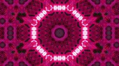 Soyut boya fırça mürekkep patlayabilir formanın düzgün kavramı simetrik desen süs dekoratif Kaleidoscope hareketi geometrik daire ve yıldız şekli