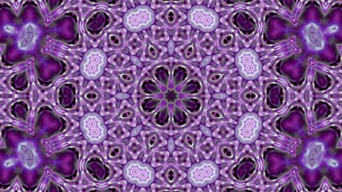 Soyut boya fırça mürekkep patlayabilir formanın düzgün kavramı simetrik desen süs dekoratif Kaleidoscope hareketi geometrik daire ve yıldız şekli