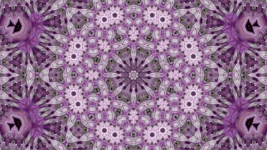 Soyut boya fırça mürekkep patlayabilir formanın düzgün kavramı simetrik desen süs dekoratif Kaleidoscope hareketi geometrik daire ve yıldız şekli