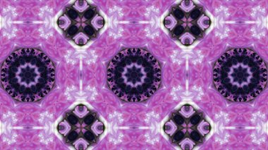 Soyut boya fırça mürekkep patlayabilir formanın düzgün kavramı simetrik desen süs dekoratif Kaleidoscope hareketi geometrik daire ve yıldız şekli