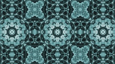 Soyut boya fırça mürekkep patlayabilir formanın düzgün kavramı simetrik desen süs dekoratif Kaleidoscope hareketi geometrik daire ve yıldız şekli