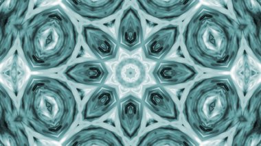 Soyut boya fırça mürekkep patlayabilir formanın düzgün kavramı simetrik desen süs dekoratif Kaleidoscope hareketi geometrik daire ve yıldız şekli