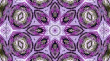 Soyut boya fırça mürekkep patlayabilir formanın düzgün kavramı simetrik desen süs dekoratif Kaleidoscope hareketi geometrik daire ve yıldız şekli