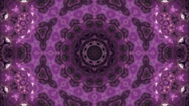 Soyut boya fırça mürekkep patlayabilir formanın düzgün kavramı simetrik desen süs dekoratif Kaleidoscope hareketi geometrik daire ve yıldız şekli