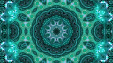 Soyut boya fırça mürekkep patlayabilir formanın düzgün kavramı simetrik desen süs dekoratif Kaleidoscope hareketi geometrik daire ve yıldız şekli