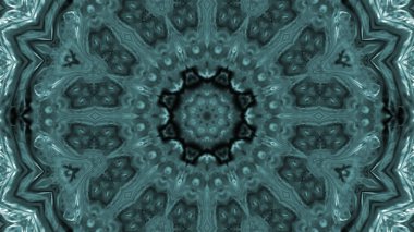 Soyut boya fırça mürekkep patlayabilir formanın düzgün kavramı simetrik desen süs dekoratif Kaleidoscope hareketi geometrik daire ve yıldız şekli