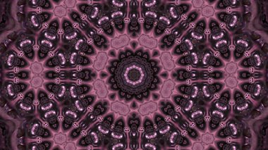 Soyut boya fırça mürekkep patlayabilir formanın düzgün kavramı simetrik desen süs dekoratif Kaleidoscope hareketi geometrik daire ve yıldız şekli