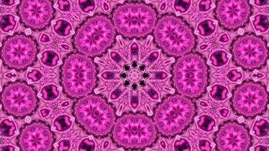 Soyut boya fırça mürekkep patlayabilir formanın düzgün kavramı simetrik desen süs dekoratif Kaleidoscope hareketi geometrik daire ve yıldız şekli