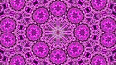 Soyut boya fırça mürekkep patlayabilir formanın düzgün kavramı simetrik desen süs dekoratif Kaleidoscope hareketi geometrik daire ve yıldız şekli