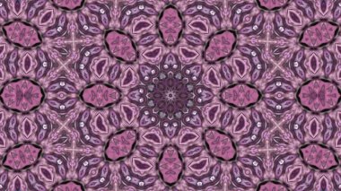 Soyut boya fırça mürekkep patlayabilir formanın düzgün kavramı simetrik desen süs dekoratif Kaleidoscope hareketi geometrik daire ve yıldız şekli