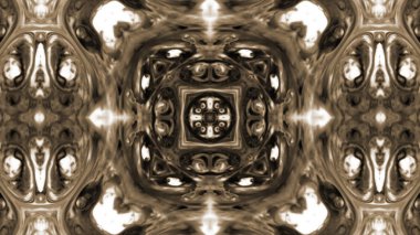 Soyut boya fırça mürekkep patlayabilir formanın düzgün kavramı simetrik desen süs dekoratif Kaleidoscope hareketi geometrik daire ve yıldız şekli