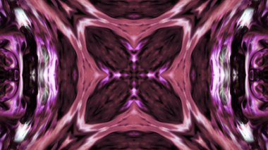 Soyut boya fırça mürekkep patlayabilir formanın düzgün kavramı simetrik desen süs dekoratif Kaleidoscope hareketi geometrik daire ve yıldız şekli