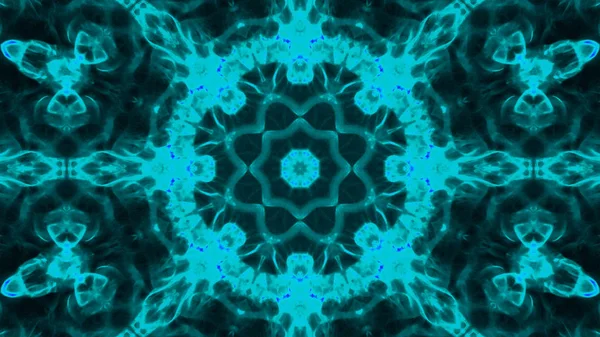 Soyut boya fırça mürekkep patlayabilir formanın düzgün kavramı simetrik desen süs dekoratif Kaleidoscope hareketi geometrik daire ve yıldız şekli