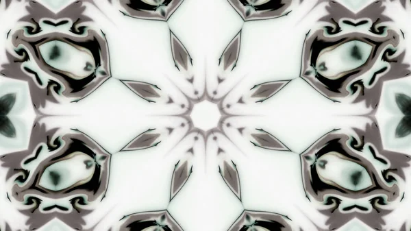 Soyut boya fırça mürekkep patlayabilir formanın düzgün kavramı simetrik desen süs dekoratif Kaleidoscope hareketi geometrik daire ve yıldız şekli