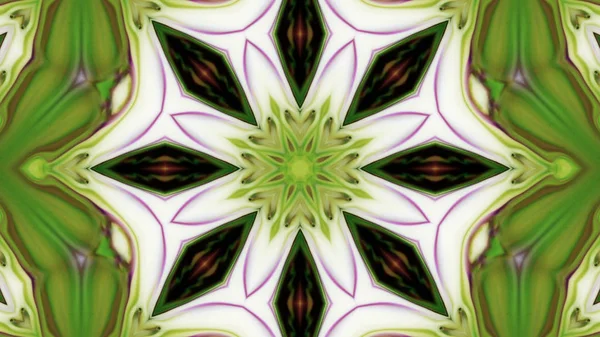 Soyut boya fırça mürekkep patlayabilir formanın düzgün kavramı simetrik desen süs dekoratif Kaleidoscope hareketi geometrik daire ve yıldız şekli