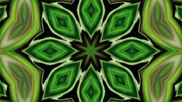 Soyut boya fırça mürekkep patlayabilir formanın düzgün kavramı simetrik desen süs dekoratif Kaleidoscope hareketi geometrik daire ve yıldız şekli