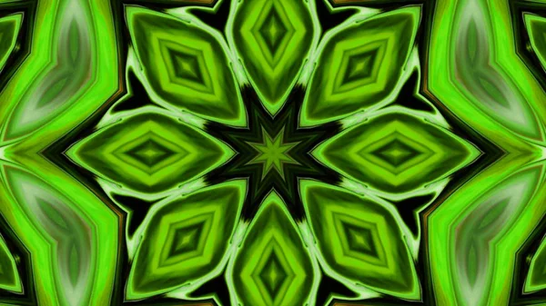 Soyut boya fırça mürekkep patlayabilir formanın düzgün kavramı simetrik desen süs dekoratif Kaleidoscope hareketi geometrik daire ve yıldız şekli