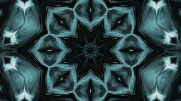 Soyut boya fırça mürekkep patlayabilir formanın düzgün kavramı simetrik desen süs dekoratif Kaleidoscope hareketi geometrik daire ve yıldız şekli