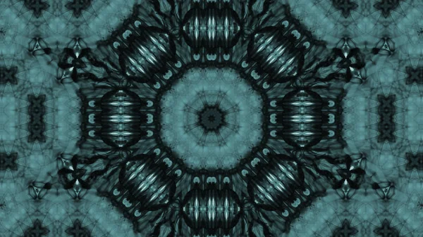 Soyut boya fırça mürekkep patlayabilir formanın düzgün kavramı simetrik desen süs dekoratif Kaleidoscope hareketi geometrik daire ve yıldız şekli