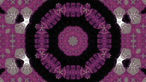 Soyut boya fırça mürekkep patlayabilir formanın düzgün kavramı simetrik desen süs dekoratif Kaleidoscope hareketi geometrik daire ve yıldız şekli