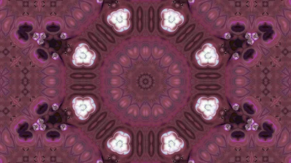 Soyut boya fırça mürekkep patlayabilir formanın düzgün kavramı simetrik desen süs dekoratif Kaleidoscope hareketi geometrik daire ve yıldız şekli