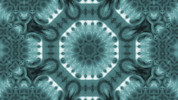 Soyut boya fırça mürekkep patlayabilir formanın düzgün kavramı simetrik desen süs dekoratif Kaleidoscope hareketi geometrik daire ve yıldız şekli