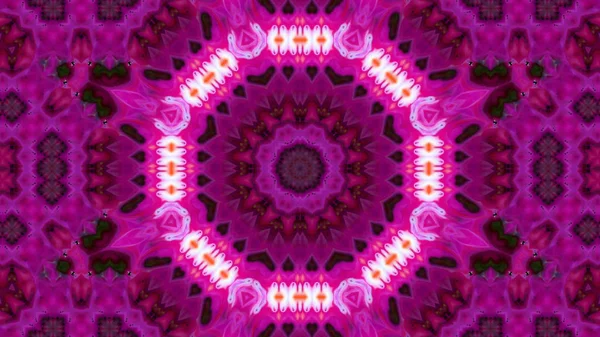 Soyut boya fırça mürekkep patlayabilir formanın düzgün kavramı simetrik desen süs dekoratif Kaleidoscope hareketi geometrik daire ve yıldız şekli