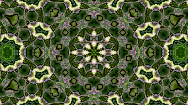 Soyut boya fırça mürekkep patlayabilir formanın düzgün kavramı simetrik desen süs dekoratif Kaleidoscope hareketi geometrik daire ve yıldız şekli