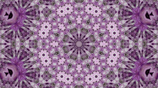 Soyut boya fırça mürekkep patlayabilir formanın düzgün kavramı simetrik desen süs dekoratif Kaleidoscope hareketi geometrik daire ve yıldız şekli