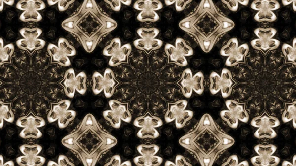 Soyut boya fırça mürekkep patlayabilir formanın düzgün kavramı simetrik desen süs dekoratif Kaleidoscope hareketi geometrik daire ve yıldız şekli