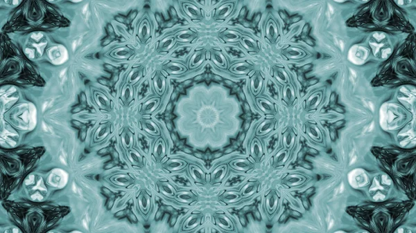 Soyut boya fırça mürekkep patlayabilir formanın düzgün kavramı simetrik desen süs dekoratif Kaleidoscope hareketi geometrik daire ve yıldız şekli