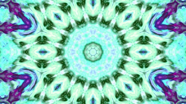 Soyut boya fırça mürekkep patlayabilir formanın düzgün kavramı simetrik desen süs dekoratif Kaleidoscope hareketi geometrik daire ve yıldız şekli