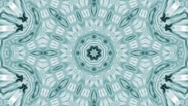 Soyut boya fırça mürekkep patlayabilir formanın düzgün kavramı simetrik desen süs dekoratif Kaleidoscope hareketi geometrik daire ve yıldız şekli