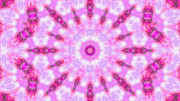 Soyut boya fırça mürekkep patlayabilir formanın düzgün kavramı simetrik desen süs dekoratif Kaleidoscope hareketi geometrik daire ve yıldız şekli