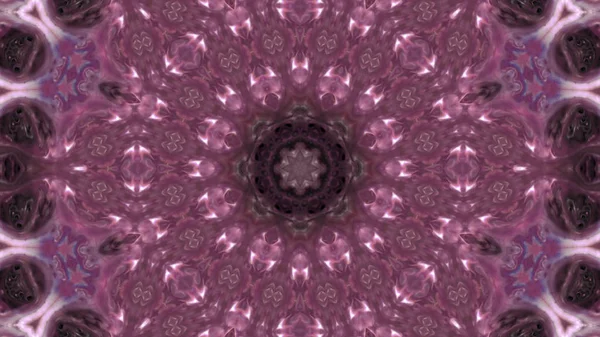 Soyut boya fırça mürekkep patlayabilir formanın düzgün kavramı simetrik desen süs dekoratif Kaleidoscope hareketi geometrik daire ve yıldız şekli